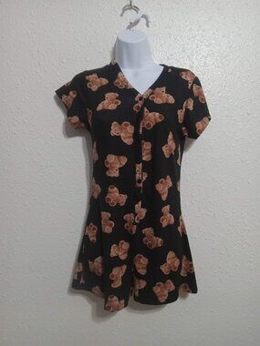 Love To Sleep - Button Up Onesie  Pajama